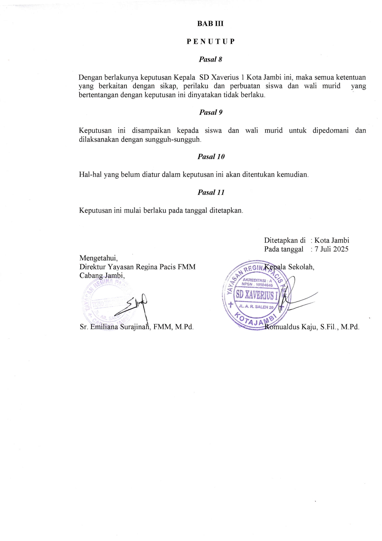 Tata Tertib Sekolah SD Xaverius 1 Jambi_page-0008